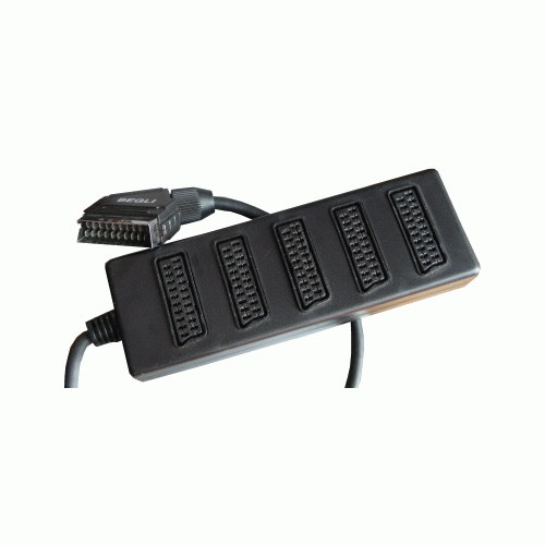 Przył. SCART x 5GN SCART 21p