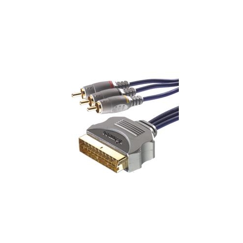 Kabel 3 RCA-EURO GOLD 2m