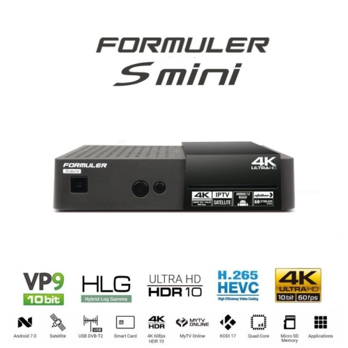 FORMULER S MINI 4K ANDROID 7.0 KODI