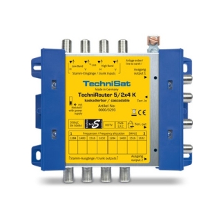 Multiswitch 5/2x4 K TechniRouter (0000/3293) SCR / UniCable