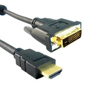 Przyłącze wtyk HDMI na wtyk DVI PROFi 2m