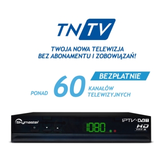 Dekoder Skymaster TNT-5 TNTV DVB-T + IPTV