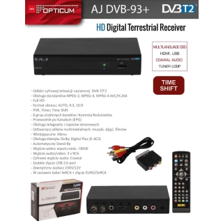 Opticum AJ DVB-93+ DVB-T/T2