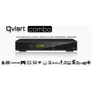 Qviart COMBO IPTV DVB-S2 + DVB-T WIFI