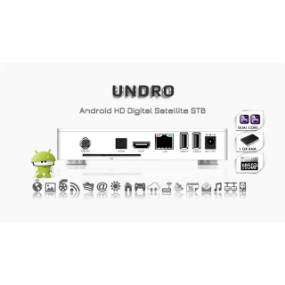 Qviart UNDRO DVB-S2 IPTV & Multimedia Android+XBMC