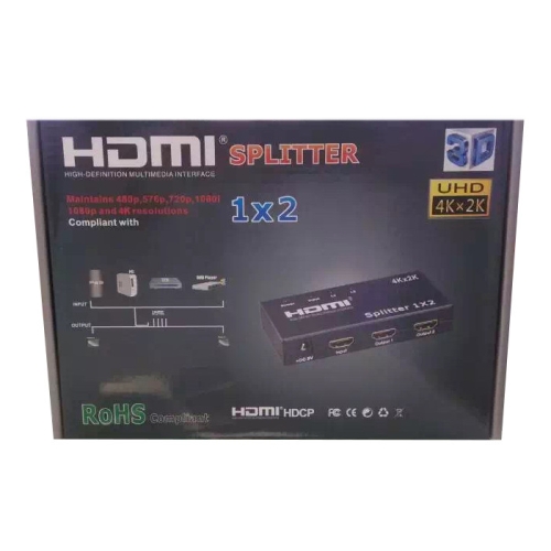 Rozgałęźnik HDMI 1/2 Spacetronik SPH-RS102V4A