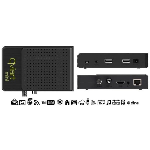 Qviart MINI DVB-S2 IPTV & Multimedia