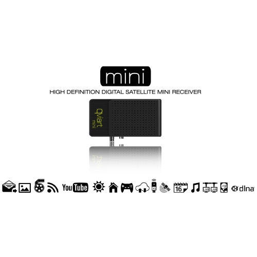 Qviart MINI DVB-S2 IPTV & Multimedia