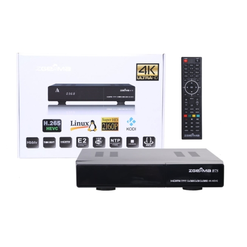 Tuner satelitarny ZGEMMA H7S 4K ENIGMA2 DVB-S2/S2X + DVB-T2/C